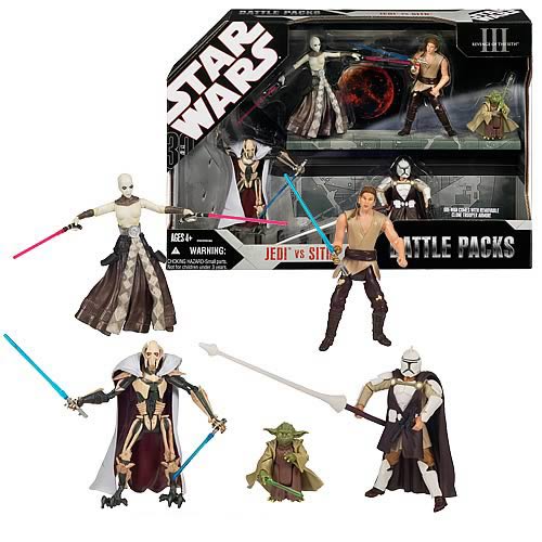Star Wars Jedi vs. Sith Action Figure Battle Pack
